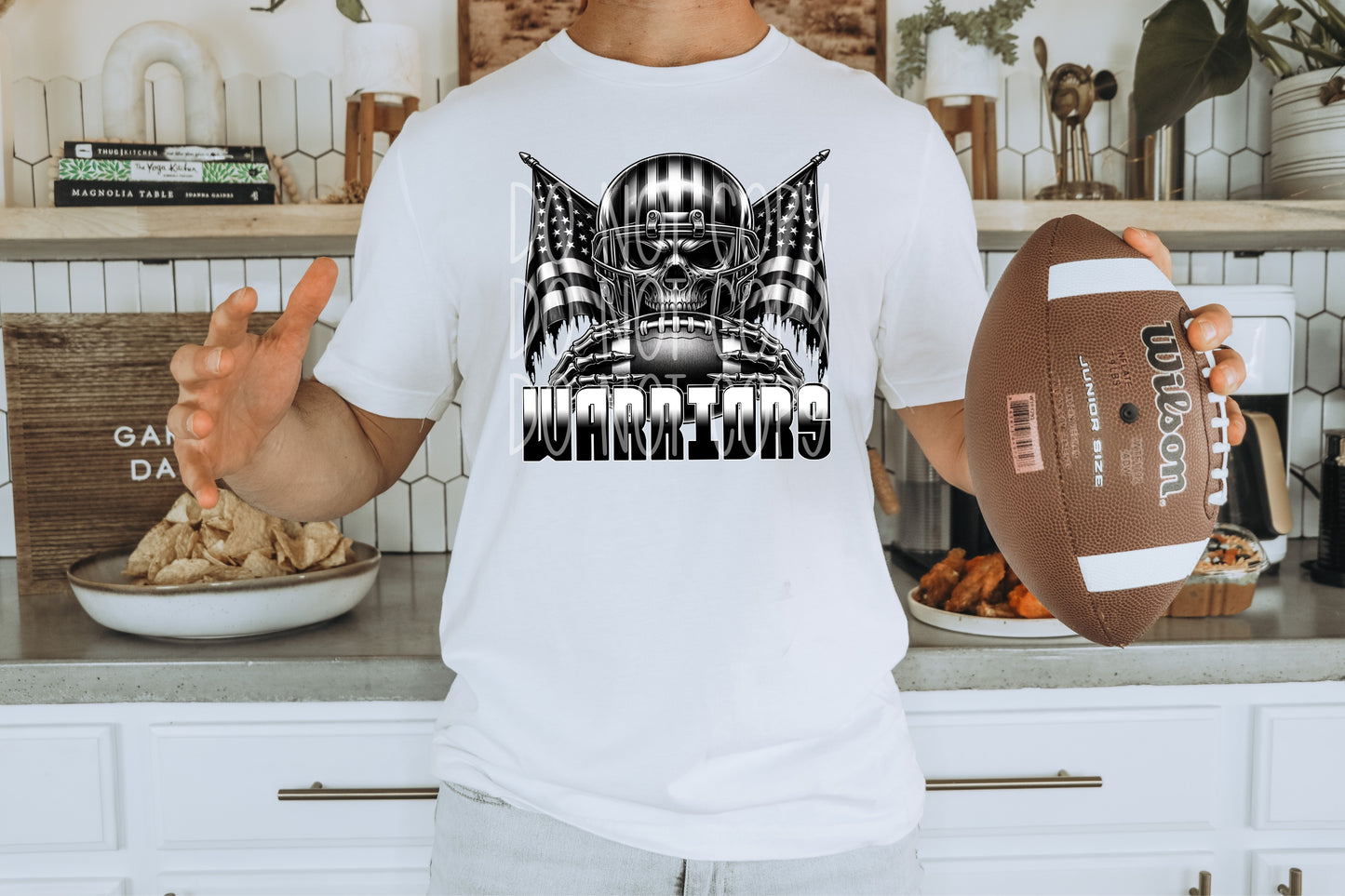 Warriors T-Shirt | Trendy School Spirit Shirt | Fast Shipping | Super Soft Shirts for Men/Women/Kid's | Bella Canvas