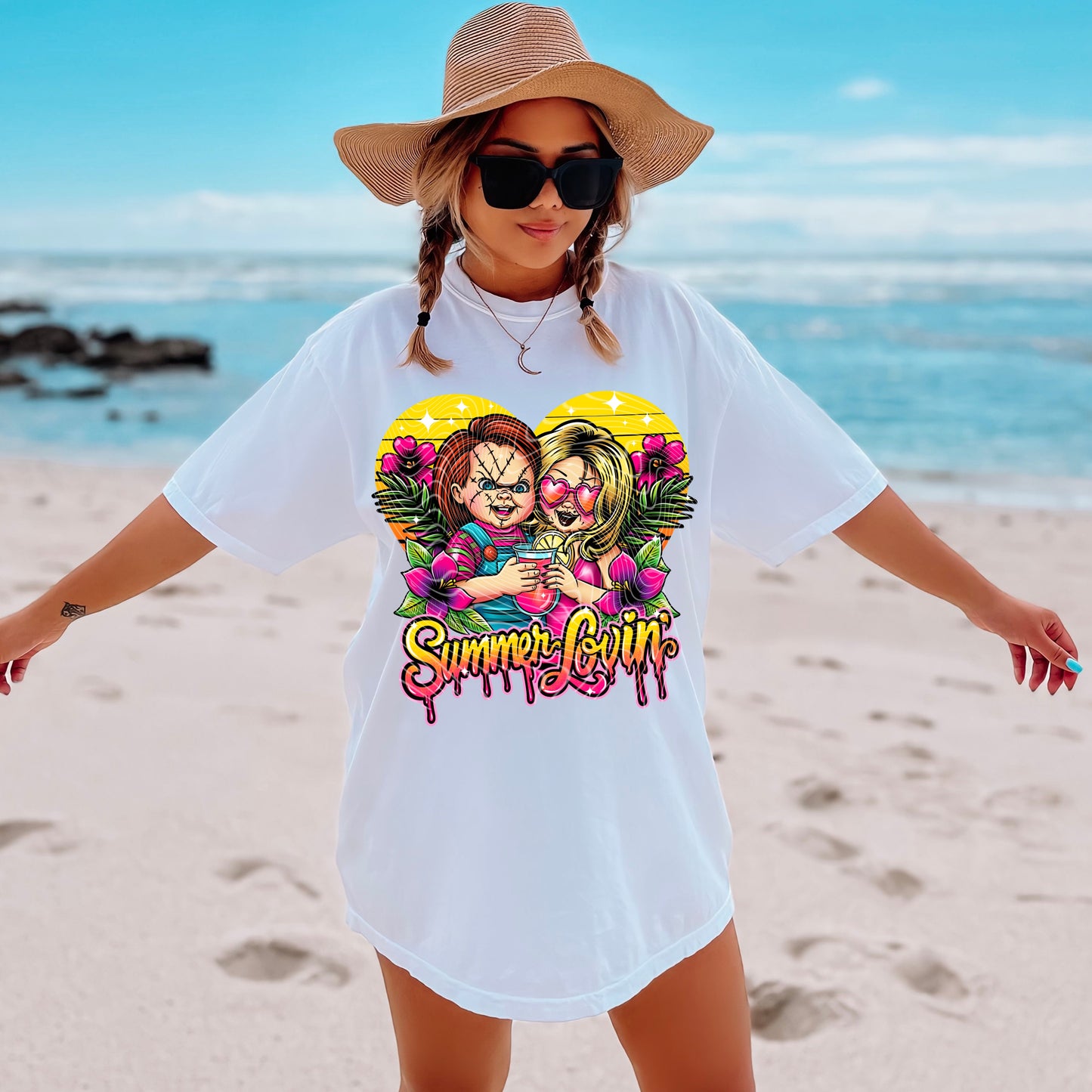 Summer Lovin' DTF Transfer | Trendy Summer DTF Print | Ready to Press Transfers | High Quality DTF Transfers | Fast Shipping