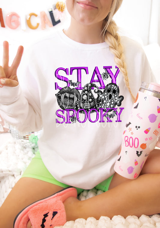 Stay Spooky T-Shirt | Trendy Halloween Shirt | Fast Shipping | Super Soft Shirts for Men/Women/Kid's