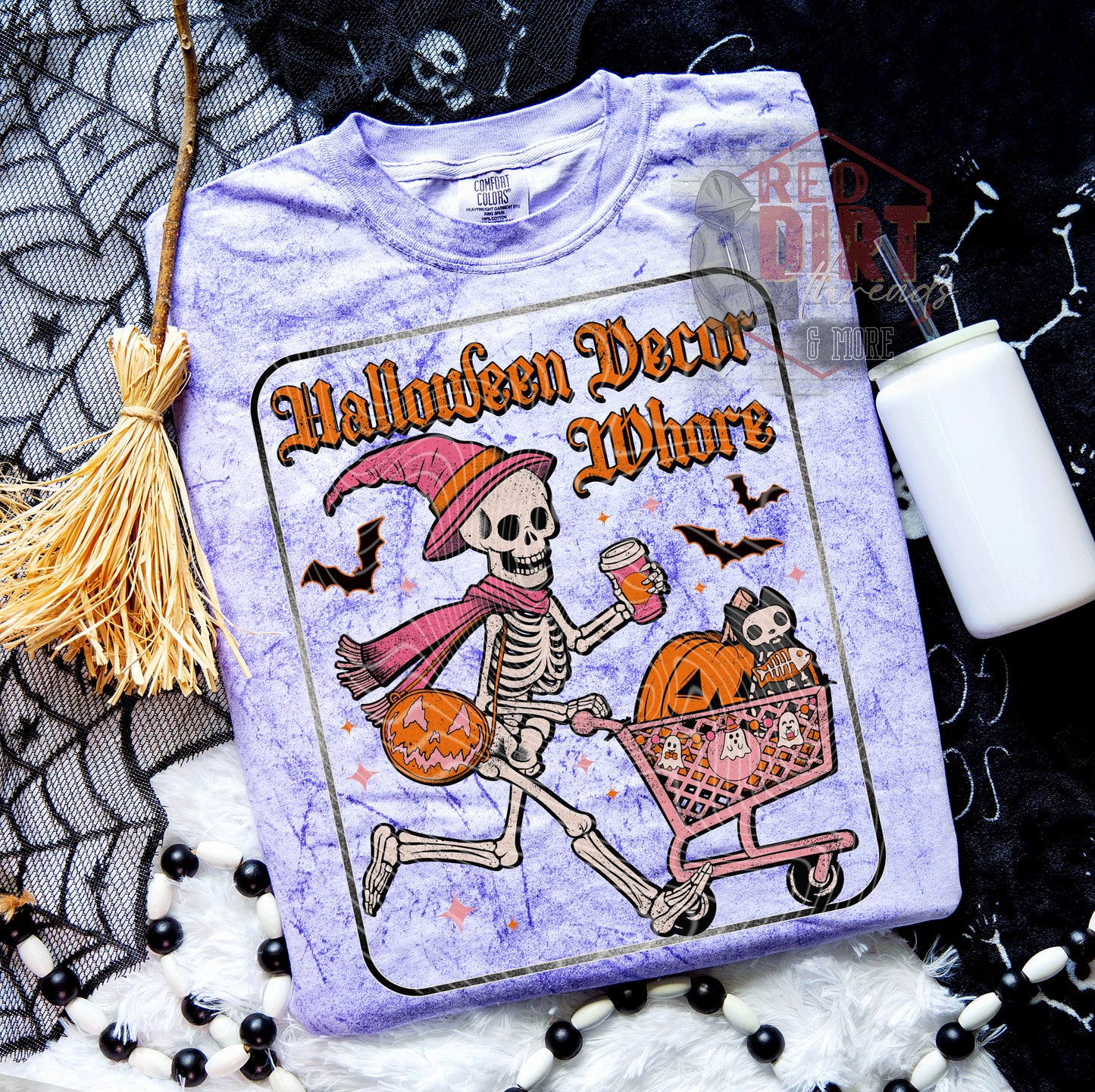 Halloween Decor Whore DTF Transfer | Trendy Halloween DTF Transfer | Ready to Press | High Quality DTF Transfers | Fast Shipping