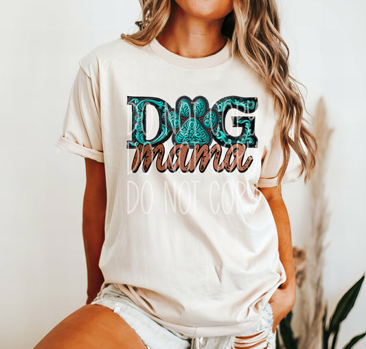 Dog Mama DTF Transfer | Trendy DTF Transfer | Ready to Press | High Quality DTF Transfers | Fast Shipping