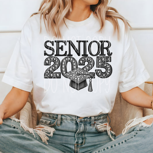 Senior 2025 DTF Transfer | Trendy DTF Transfer | Ready to Press | High Quality DTF Transfers | Fast Shipping