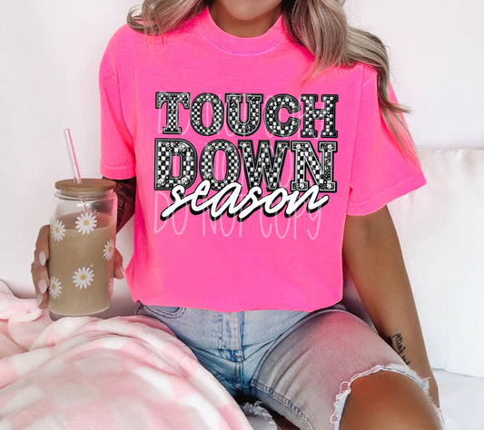 Touchdown Season DTF Transfer | Trendy School Spirit DTF Transfer | Ready to Press | High Quality DTF Transfers | Fast Shipping