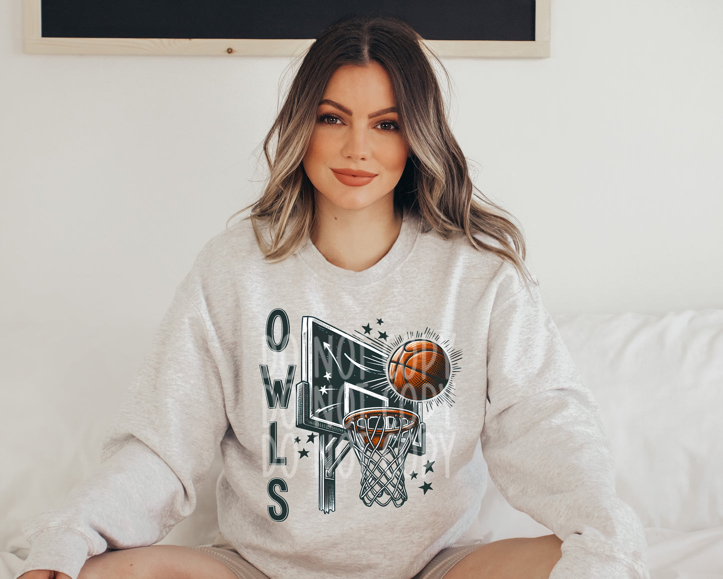 Owls Basketball DTF Transfer | Trendy School Spirit DTF Transfer | Ready to Press | High Quality DTF Transfers | Fast Shipping