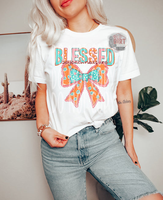 Blessed Beyond Measure DTF Transfer | Trendy Religious DTF Transfer | High Quality Image Transfers | Ready to Press | Fast Shipping