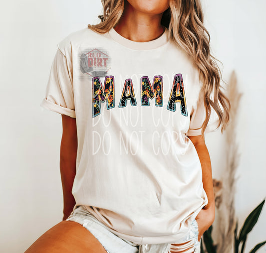 Mama DTF Transfer | Trendy Mom DTF Transfer | High Quality Image Transfers | Ready to Press | Fast Shipping