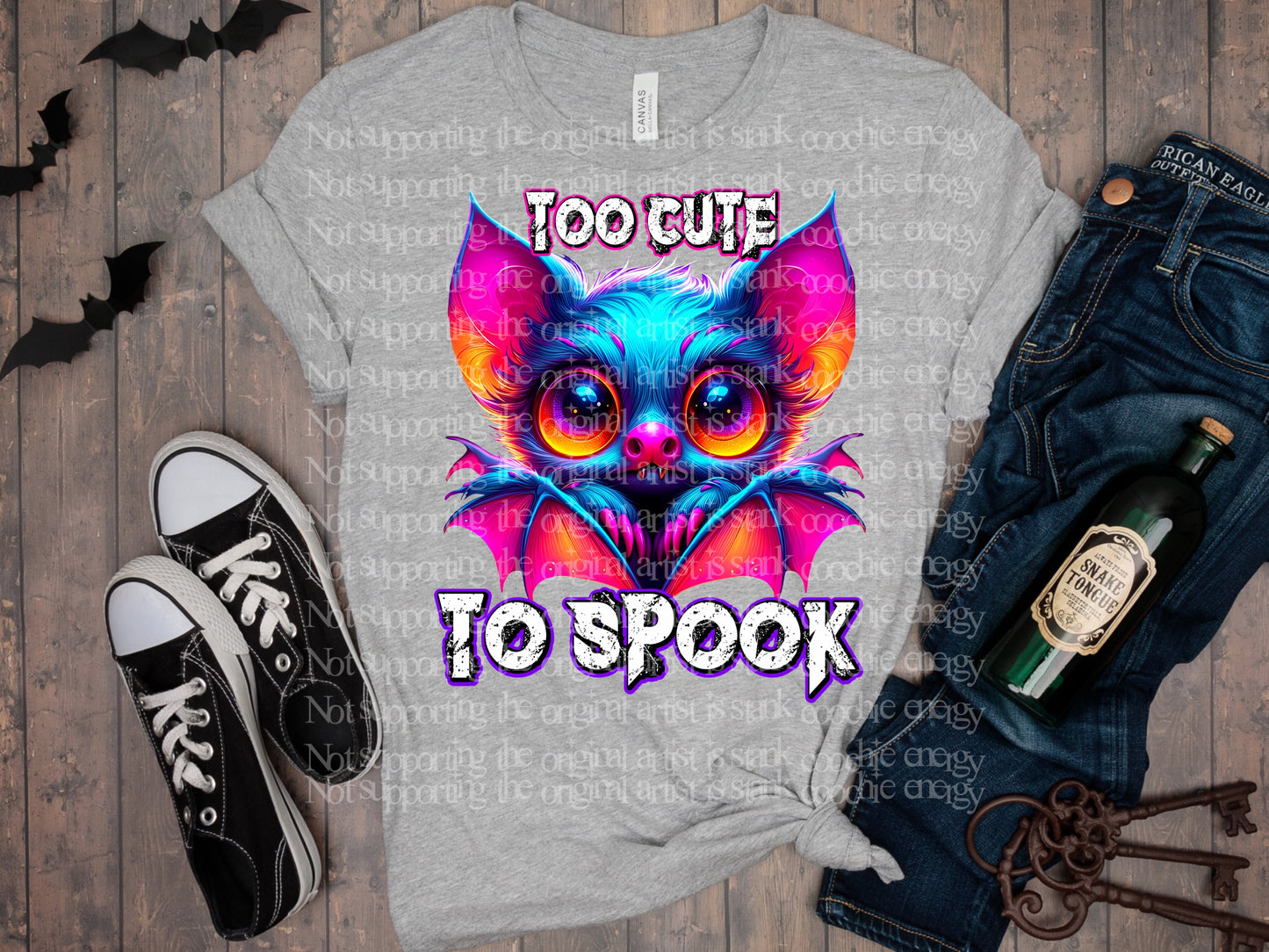 Too Cute to Spook DTF Transfer | Trendy Halloween DTF Transfer | Ready to Press | High Quality DTF Transfers | Fast Shipping
