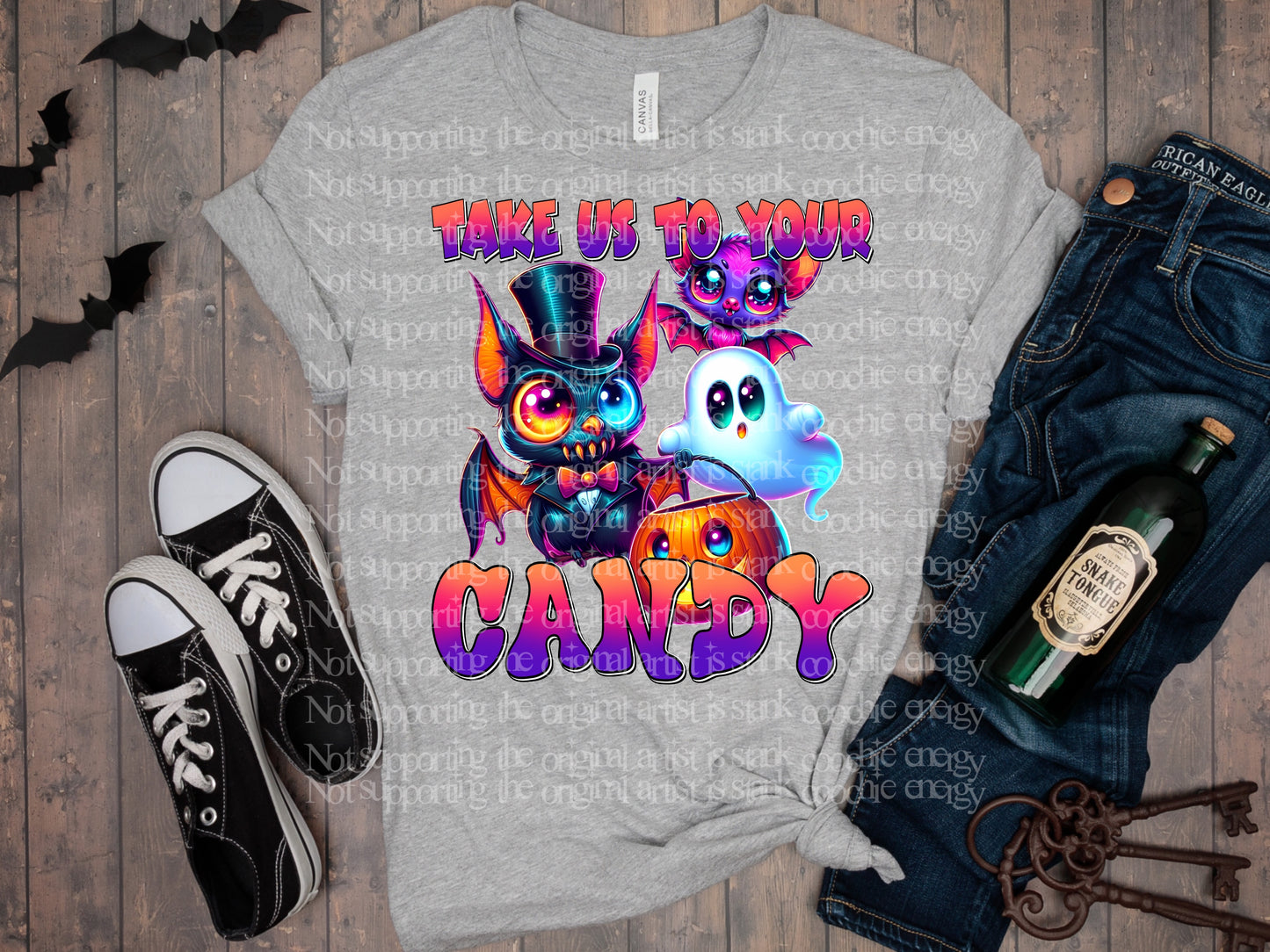Take Us To Your Candy T-Shirt | Trendy Halloween Shirt | Fast Shipping | Super Soft Shirts for Men/Women/Kid's
