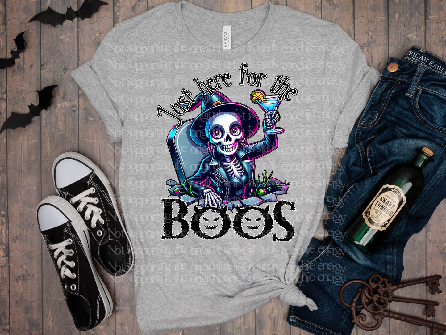 Just Here for the Boos T-Shirt | Trendy Halloween Shirt | Fast Shipping | Super Soft Shirts for Men/Women/Kid's