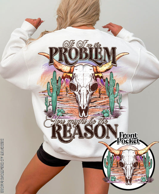 Reason DTF Transfer with Pocket | Trendy Country Music DTF Transfer | High Quality Image Transfers | Ready to Press | Fast Shipping