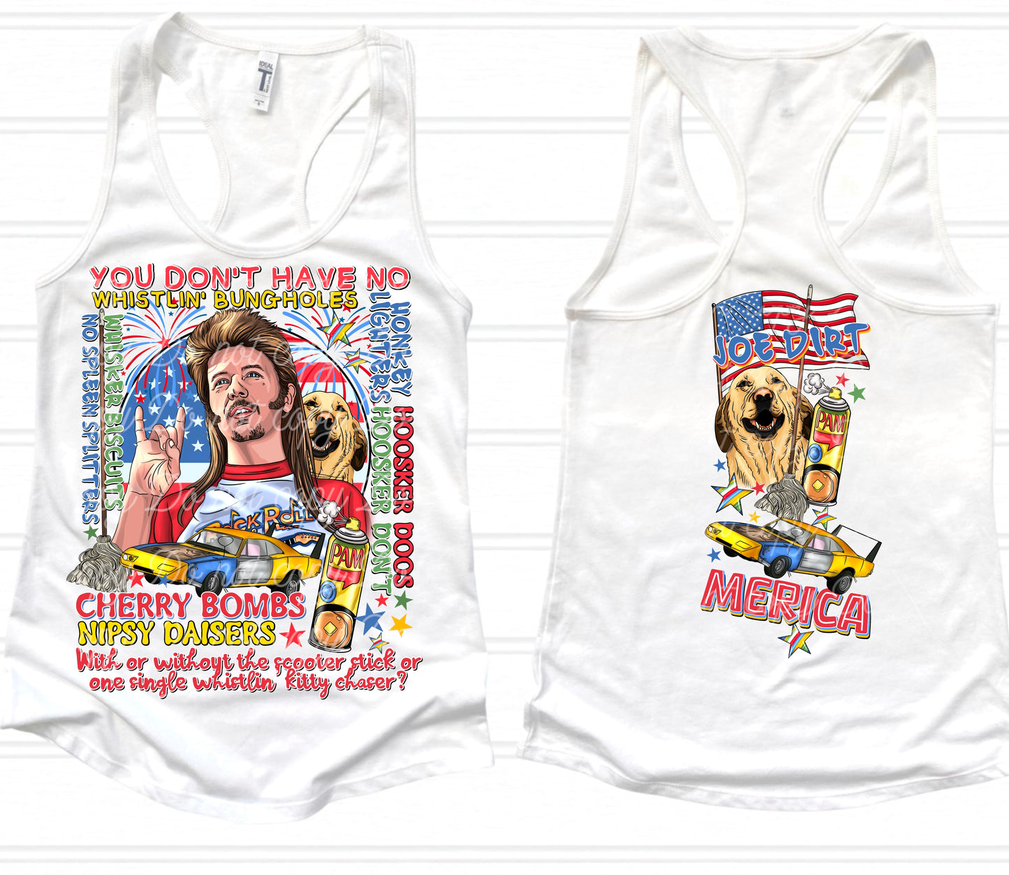 You Don't Have No Whistling Bungholes DTF Transfer with Sleeve | Fourth of July DTF Transfer | High Quality Image Transfers | Ready to Press | Fast Shipping