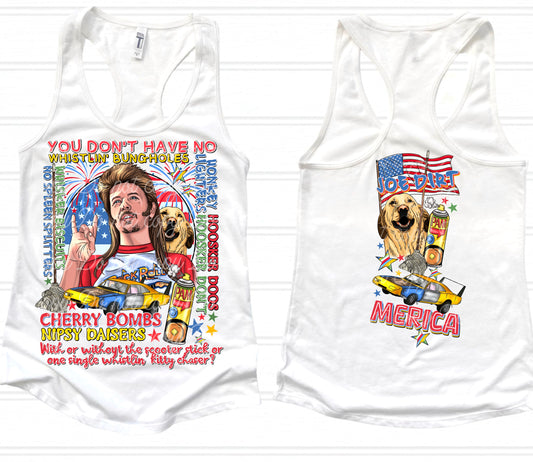 You Don't Have No Whistling Bungholes DTF Transfer with Sleeve | Fourth of July DTF Transfer | High Quality Image Transfers | Ready to Press | Fast Shipping