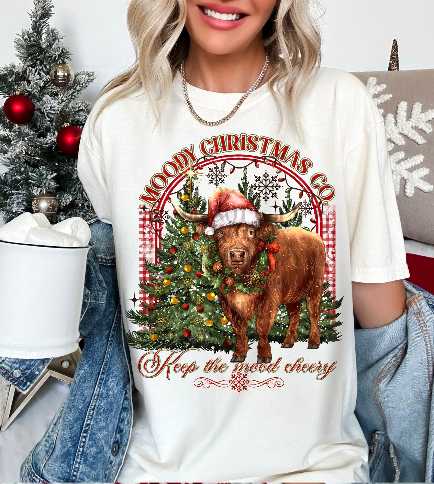 Moody Christmas Co. T-Shirt | Trendy Christmas Shirt | Fast Shipping | Super Soft Shirts for Men/Women/Kid's