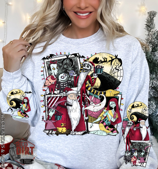 NMBC Sweat Shirt | Trendy Halloween/Christmas Hoodie with Sleeves | Fast Shipping | Super Soft Shirts for Women