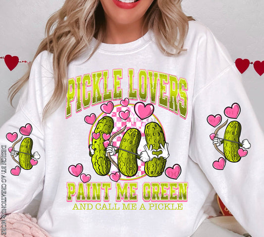 Pickle Lovers DTF Transfer | Valentine's Day DTF Transfers | Ready to Press Transfers | High Quality DTF Transfers | Fast Shipping