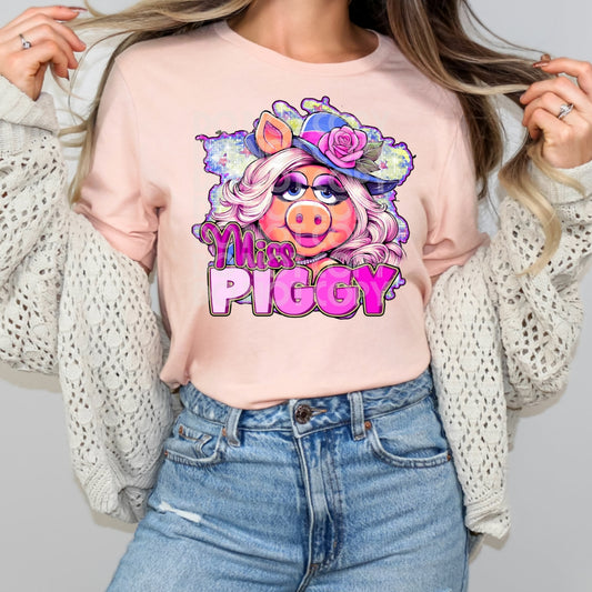 Piggy T-Shirt | Throwback Cartoons Shirt | Fast Shipping | Super Soft Shirts for Men/Women/Kid's