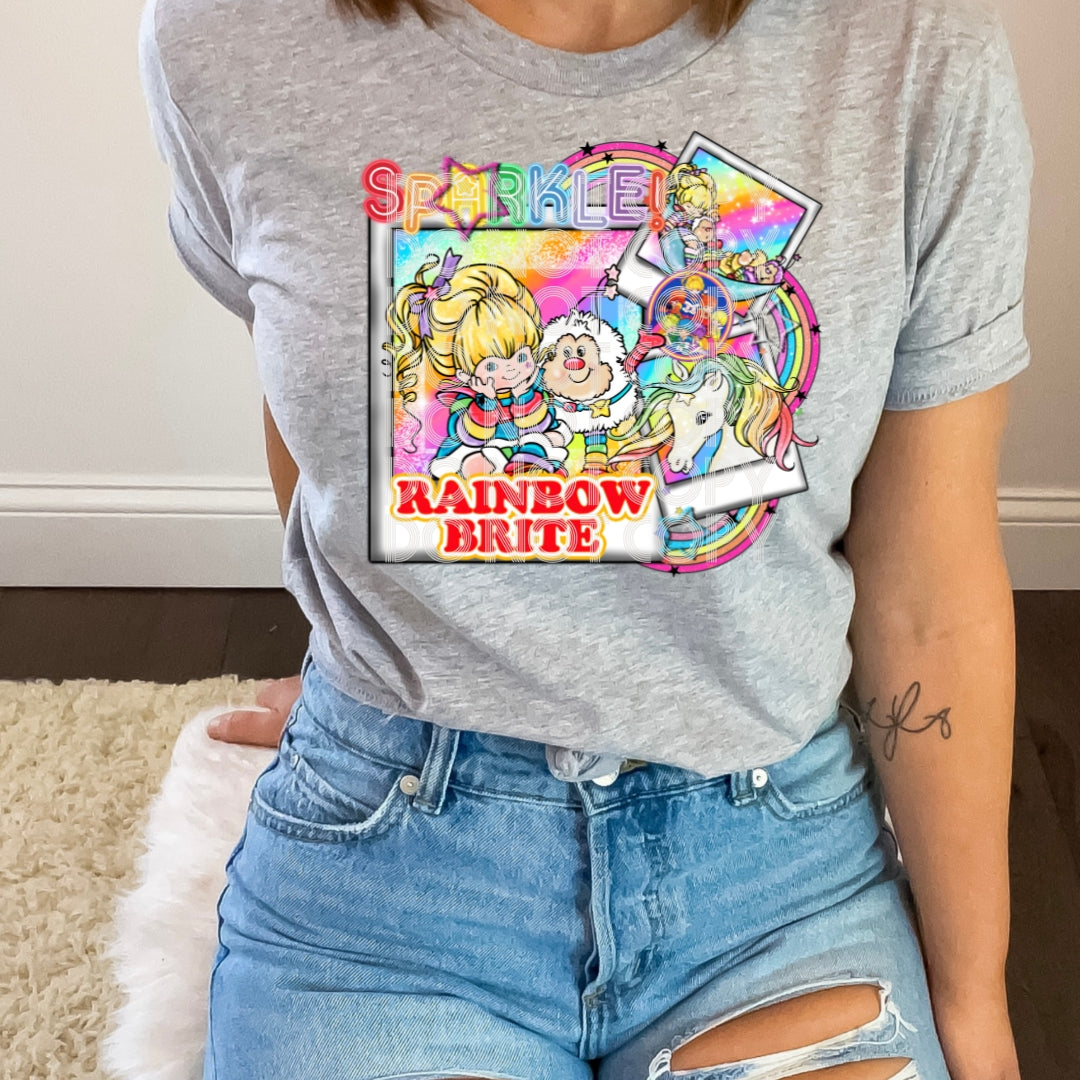 Rainbow T-Shirt | Throwback Cartoons Shirt | Fast Shipping | Super Soft Shirts for Men/Women/Kid's