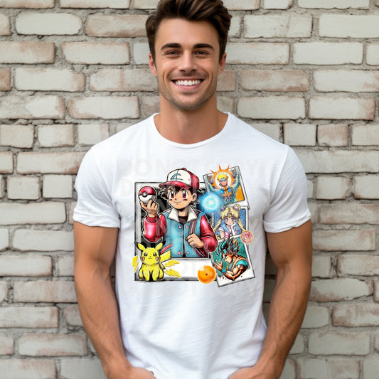 90's Anime T-Shirt | Throwback Cartoons Shirt | Fast Shipping | Super Soft Shirts for Men/Women/Kid's