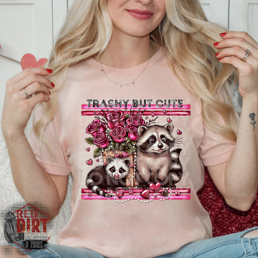 Trashy But Cute DTF Transfer | Trendy DTF Print | Ready to Press Transfers | High Quality DTF Transfers | Fast Shipping