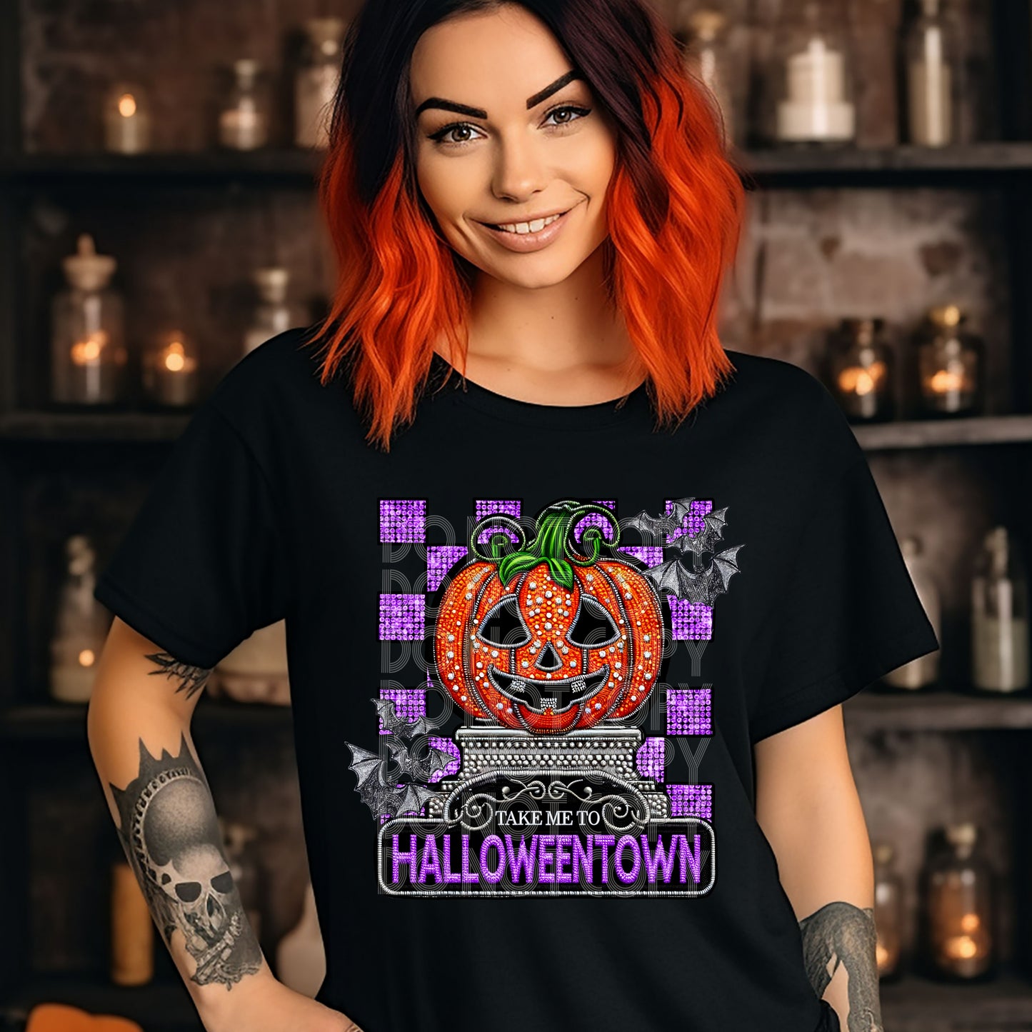 Take Me To Halloween DTF Transfer | Trendy DTF Transfer | Ready to Press | High Quality DTF Transfers | Fast Shipping