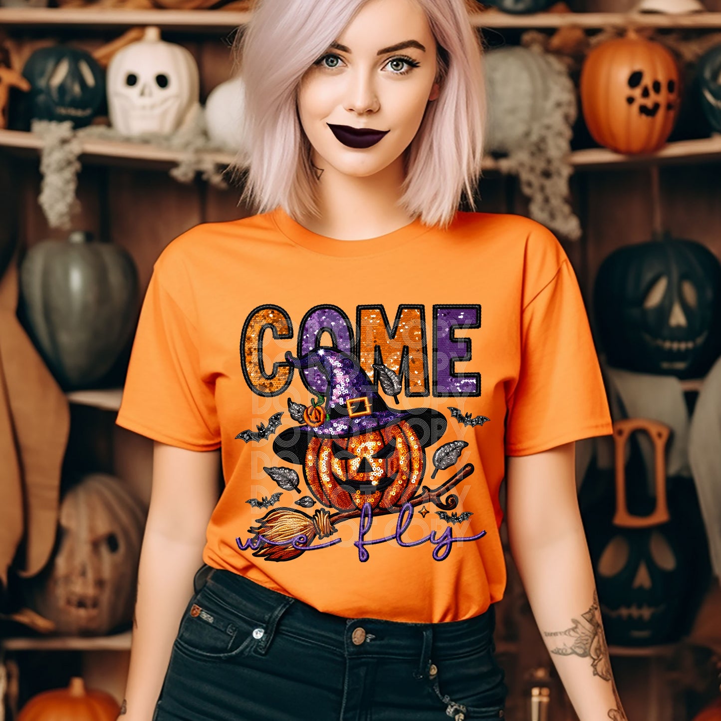 Come We Fly T-Shirt | Trendy Halloween Shirt | Fast Shipping | Super Soft Shirts for Men/Women/Kid's