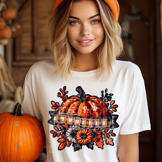 Grateful for Everything T-Shirt | Trendy Thanksgiving Shirt | Fast Shipping | Super Soft Shirts for Men/Women/Kid's