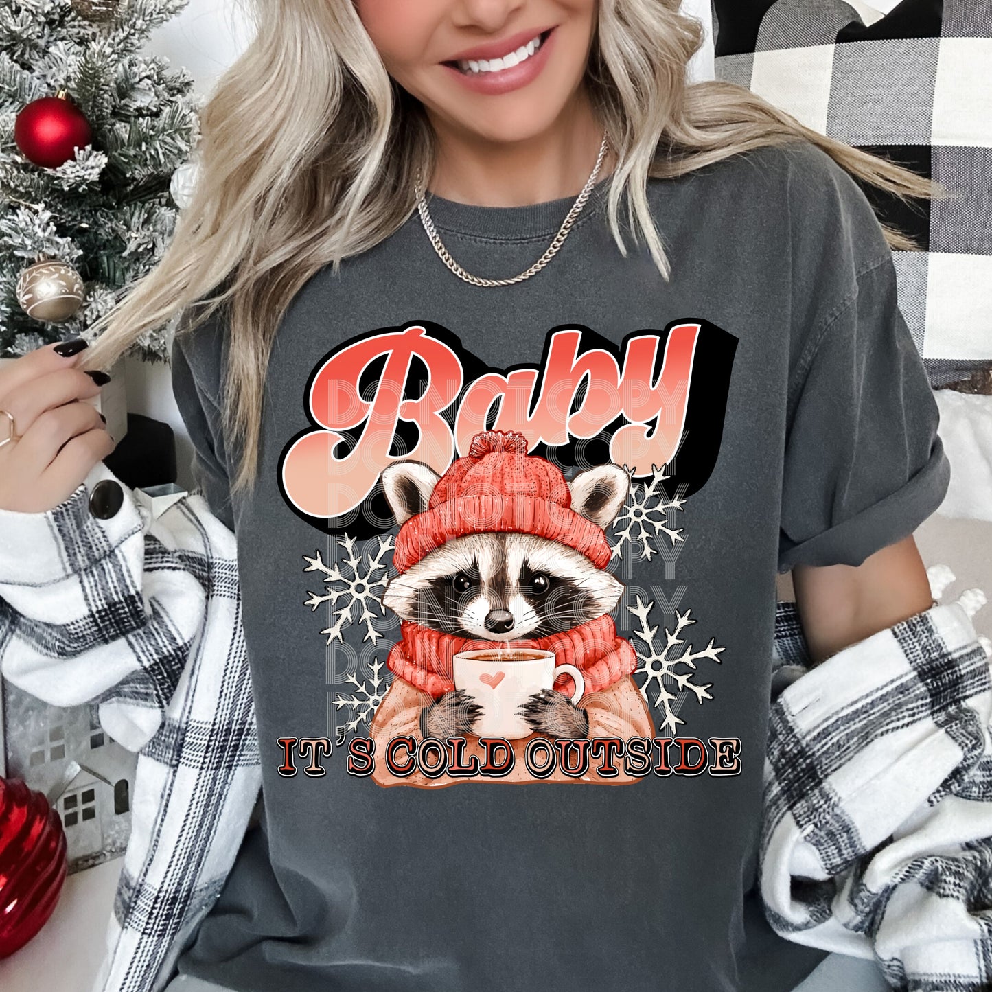 Baby It's Cold Outside DTF Transfer | Trendy Winter DTF Transfer | Ready to Press | High Quality DTF Transfers | Fast Shipping