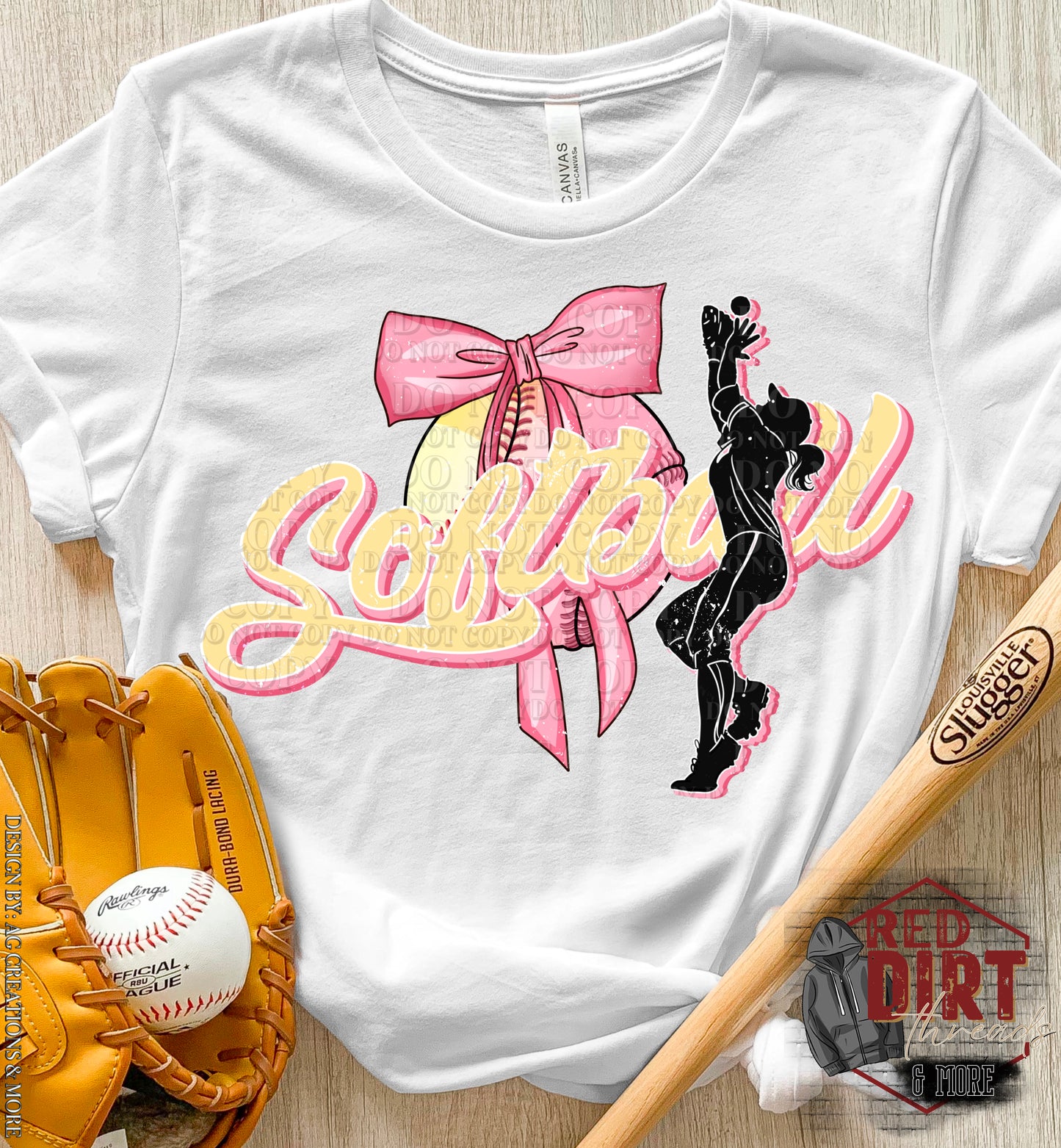 Softball DTF Transfer | Trendy Sports DTF Transfer | Ready to Press | High Quality DTF Transfers | Fast Shipping