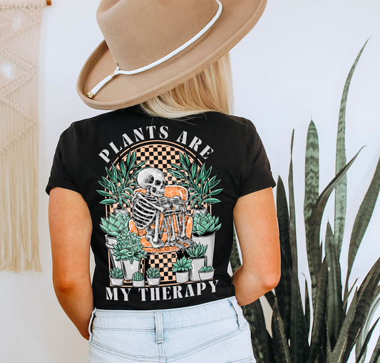 Plants are my Therapy T-Shirt | Trendy Plant Shirt | Fast Shipping | Super Soft Shirts for Men/Women/Kid's