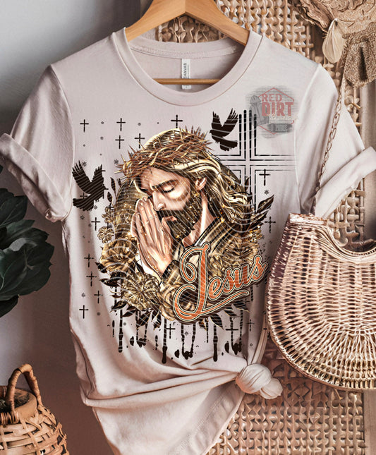 Jesus DTF Transfer | Trendy Religious DTF Transfer | High Quality Image Transfers | Ready to Press | Fast Shipping