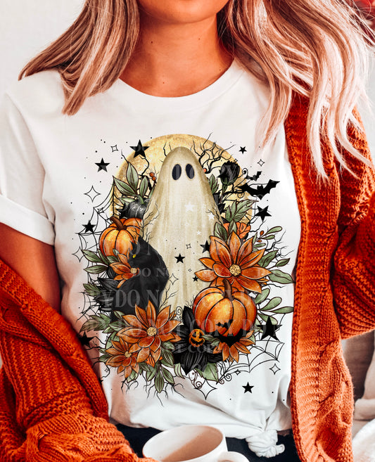 Spooky Ghost T-Shirt | Trendy Halloween Shirt | Fast Shipping | Super Soft Shirts for Men/Women/Kid's