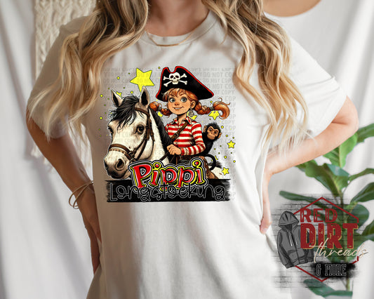 Pippie T-Shirt | Throwback Cartoons Shirt | Fast Shipping | Super Soft Shirts for Men/Women/Kid's