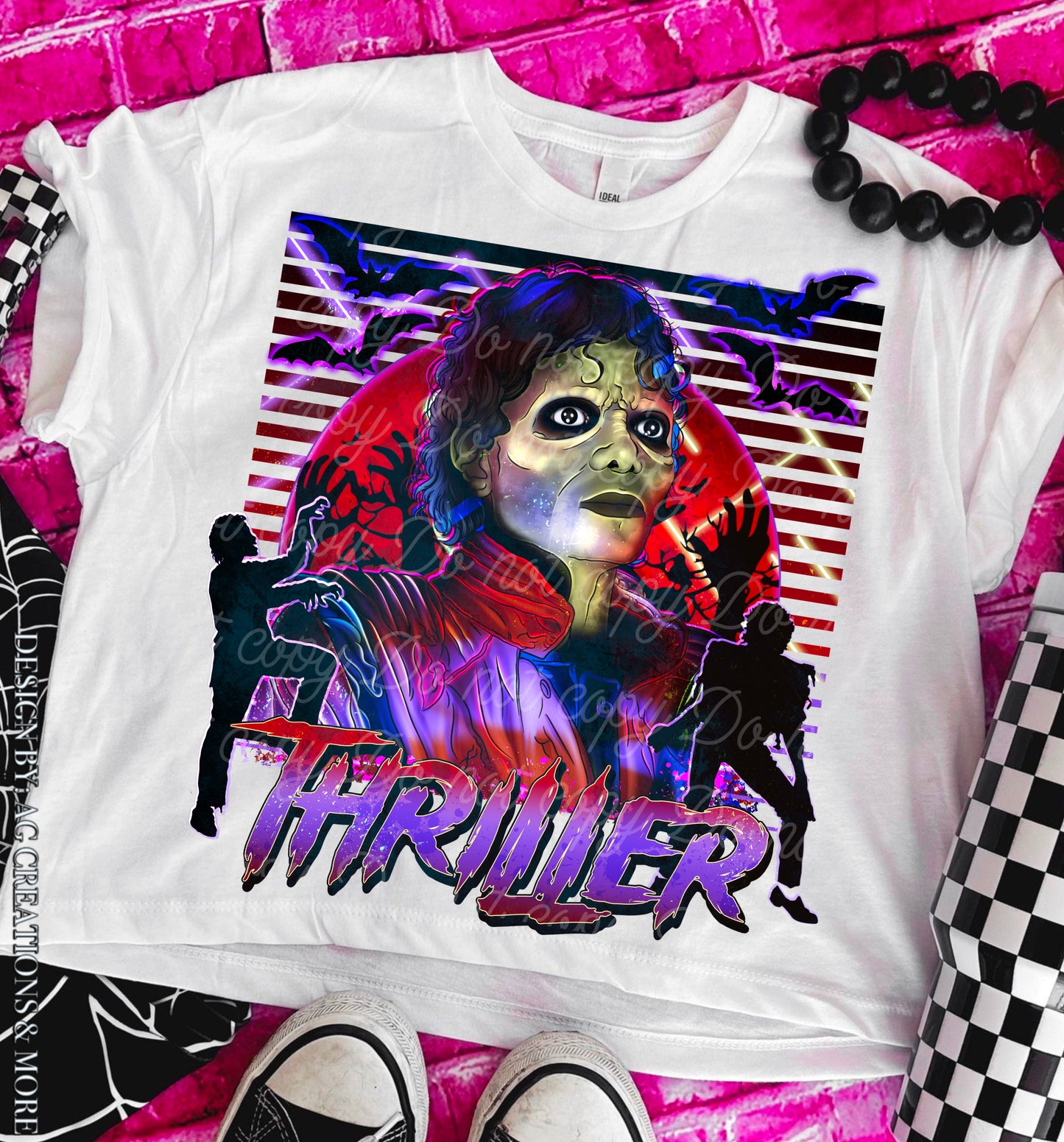 Thriller T-Shirt | Trendy Throwback Music Shirt | Fast Shipping | Super Soft Shirts for Men/Women/Kid's