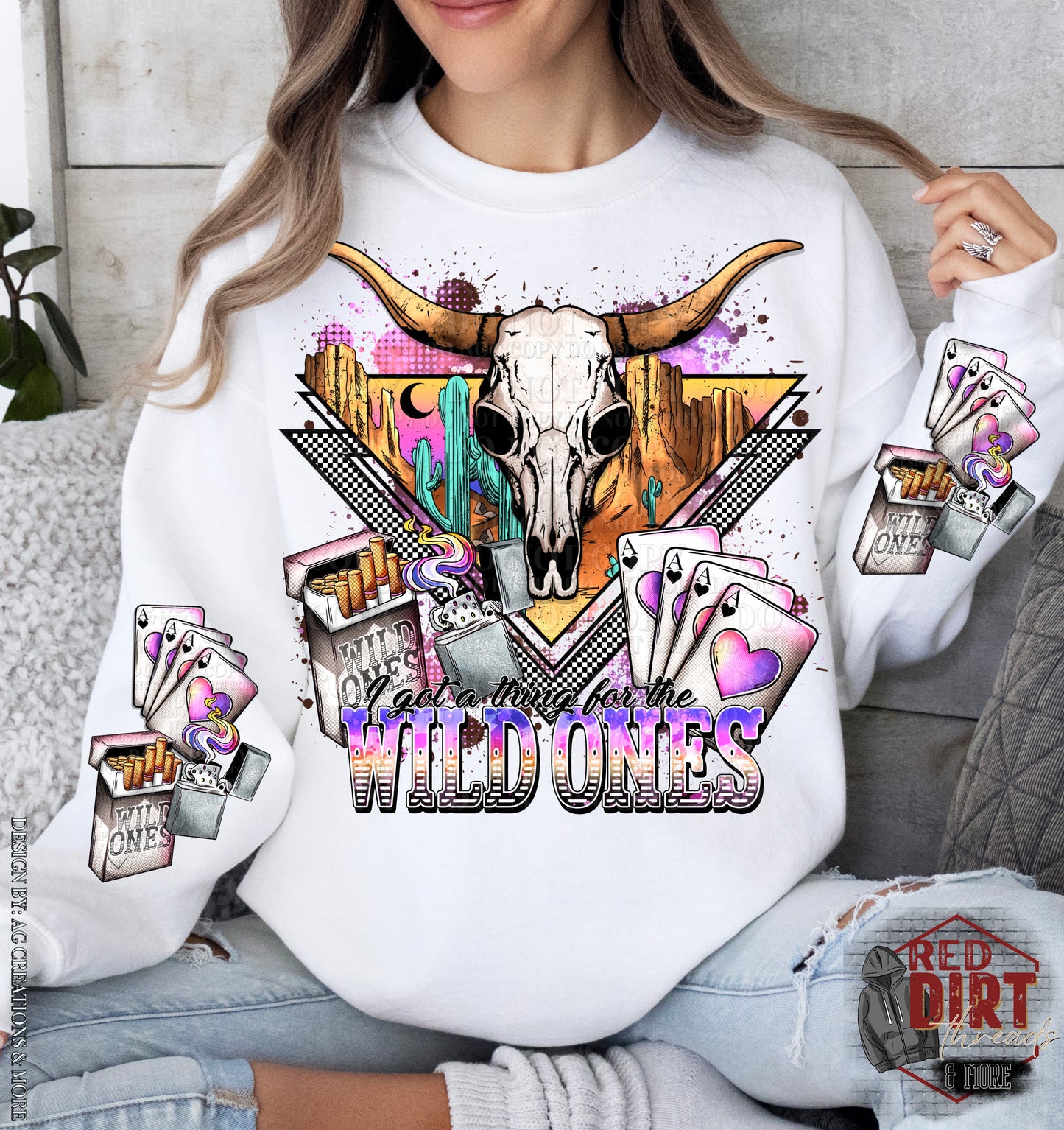Wild One Sweat Shirt | Trendy Music Hoodie with Sleeves | Fast Shipping | Super Soft Shirts for Women