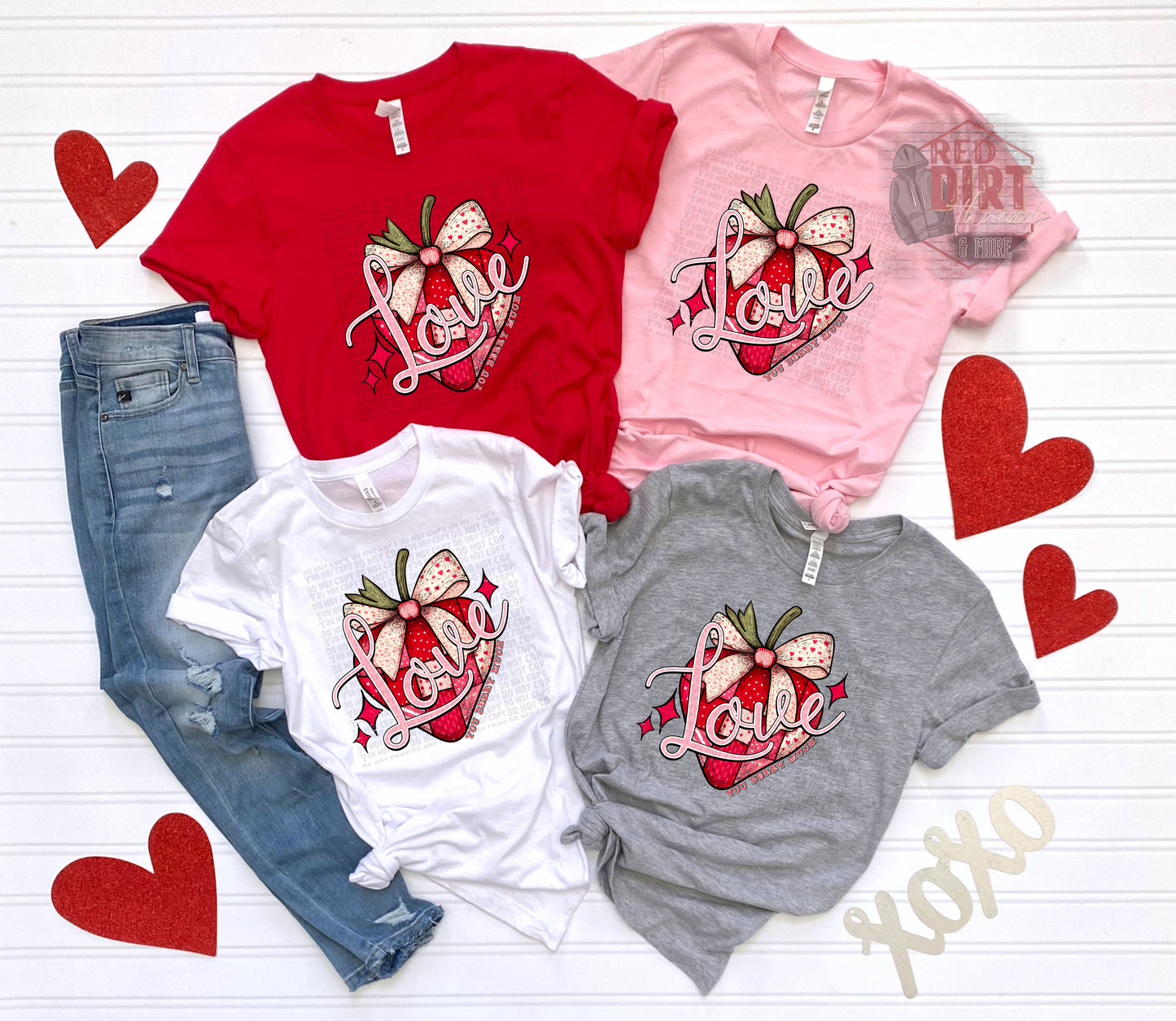 Love You Berry Much T-Shirt | Trendy Valentine's Day Shirt | Fast Shipping | Super Soft Shirts for Men/Women/Kid's