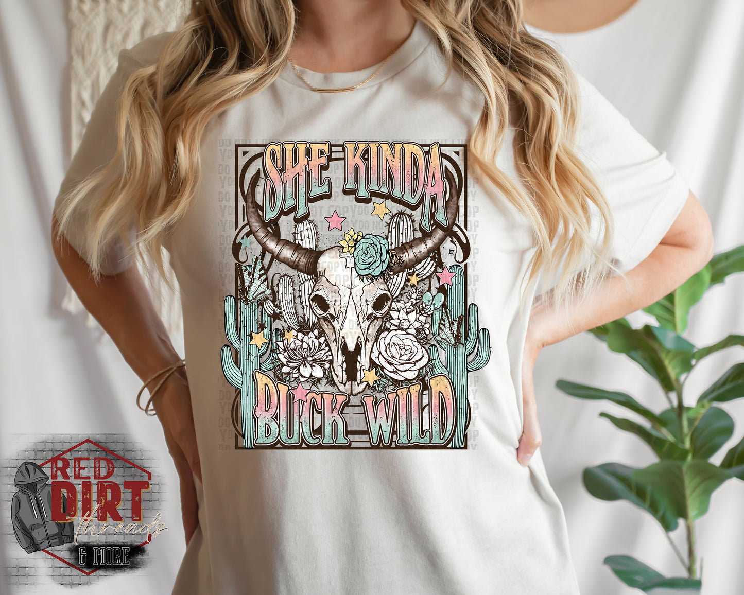 She Kinda Buck Wild DTF Transfer | Country Music DTF Transfer | High Quality Image Transfers | Ready to Press | Fast Shipping