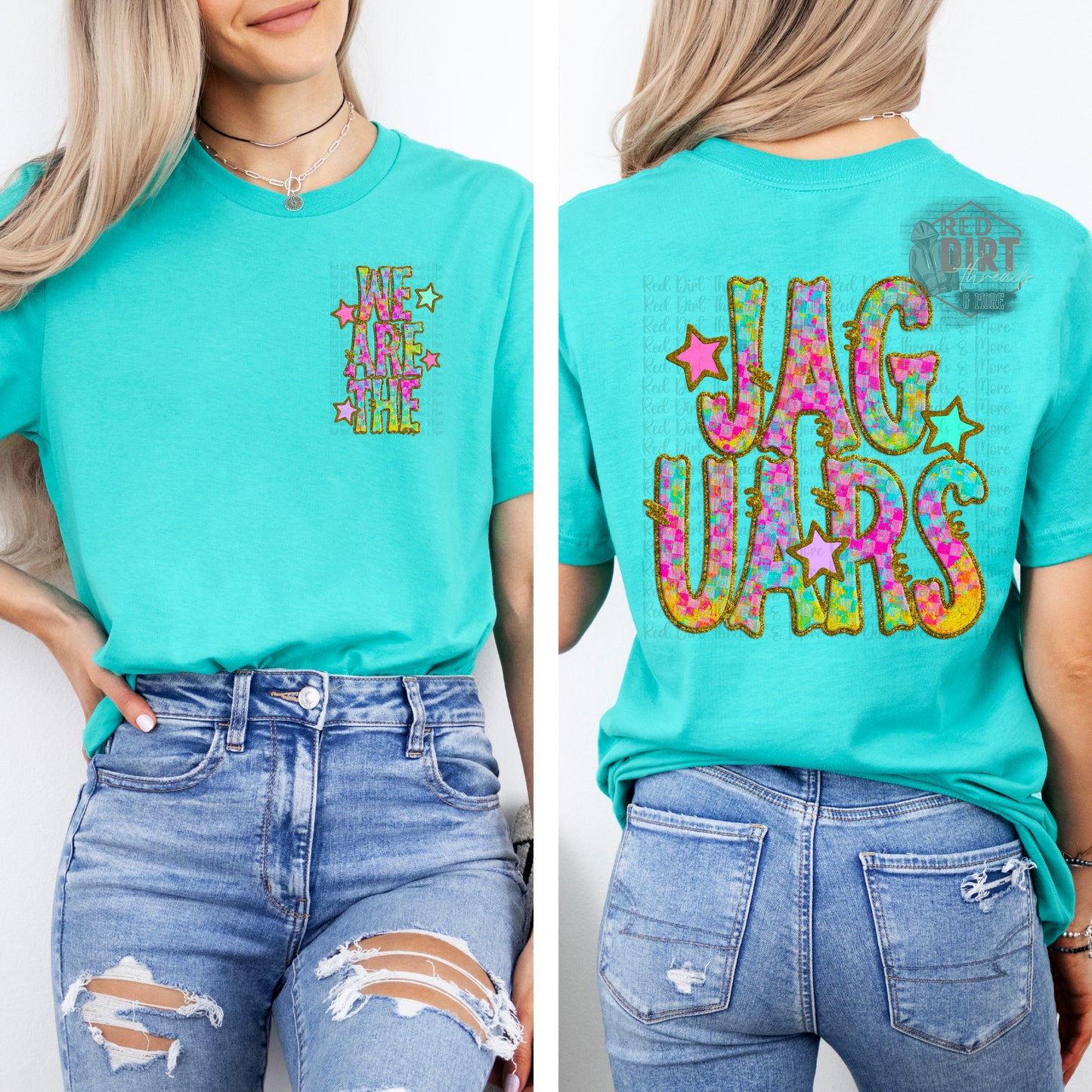 We Are The Jaguars DTF Transfer | Trendy School Spirit DTF Transfer | High Quality Image Transfers | Ready to Press | Fast Shipping