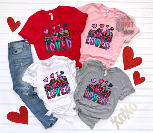 You Are Loved T-Shirt | Trendy Valentine's Day Shirt | Fast Shipping | Super Soft Shirts for Men/Women/Kid's