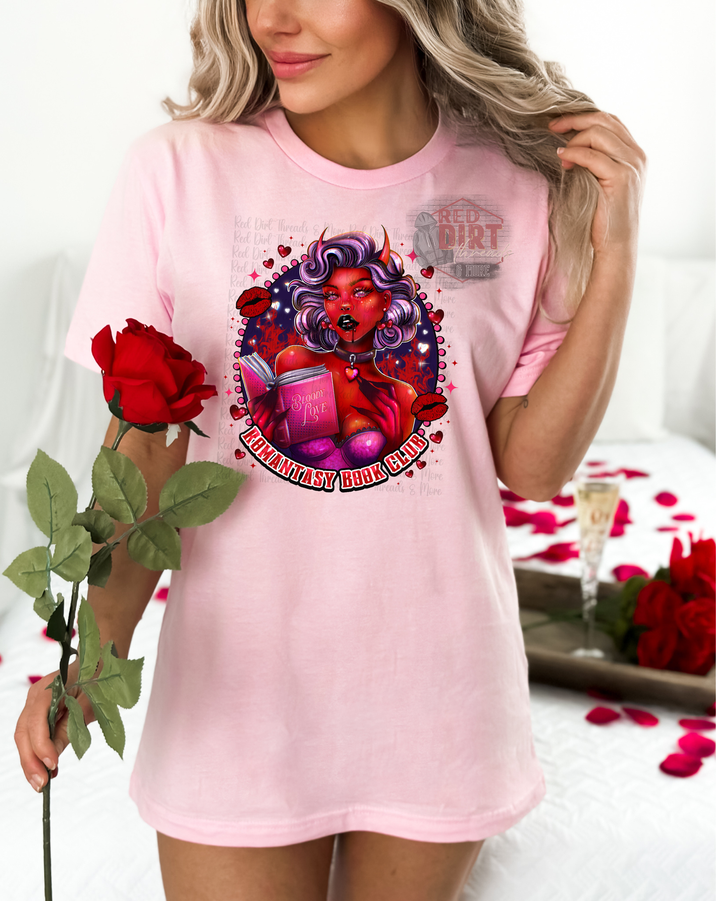 Romantasy Book Club T-Shirt | Trendy Valentine's Day Shirt | Fast Shipping | Super Soft Shirts for Men/Women/Kid's