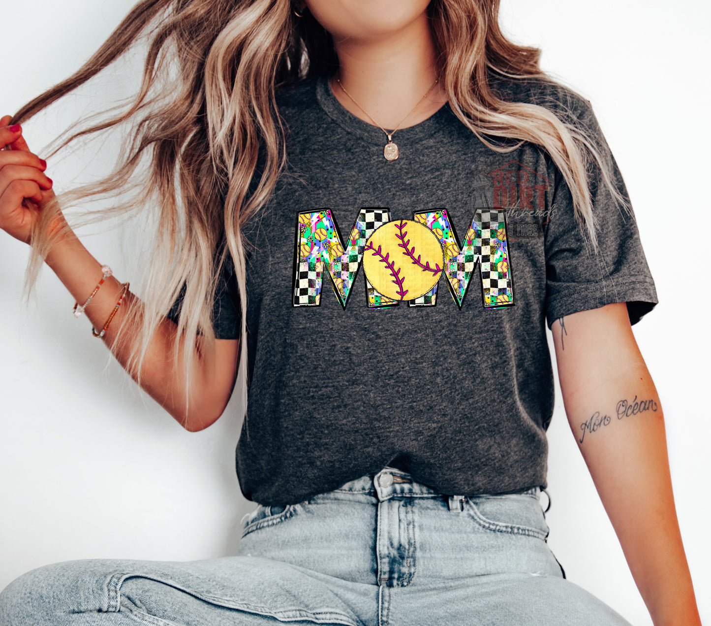 Softball Mom T-Shirt | Trendy Sports Shirt | Fast Shipping | Super Soft Shirts for Men/Women/Kid's