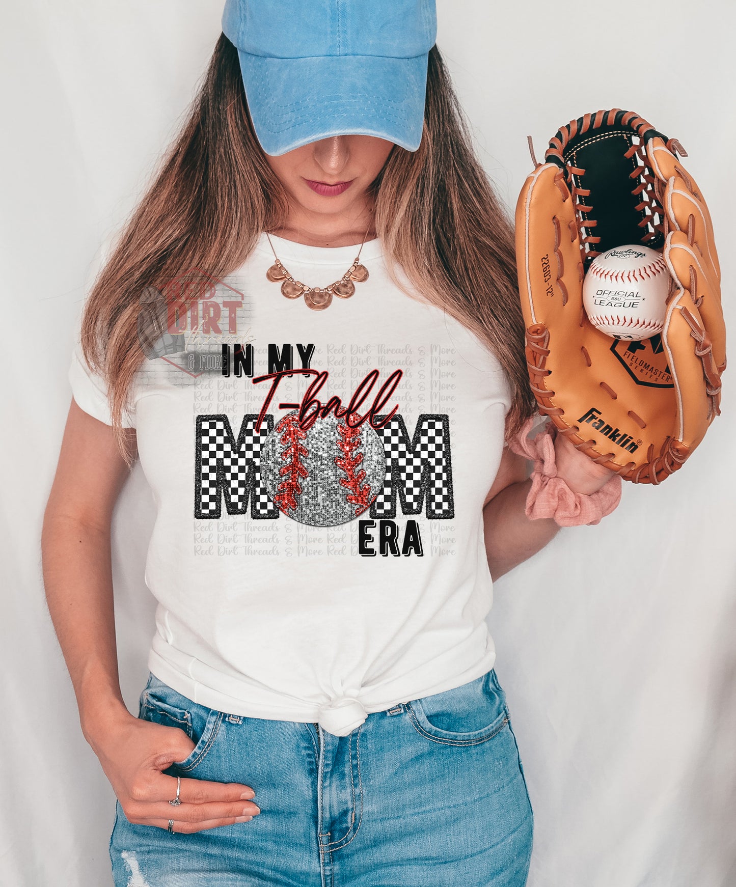 In My T-Ball Mom Era DTF Transfer | Trendy Sports DTF Transfer | High Quality Image Transfers | Ready to Press | Fast Shipping